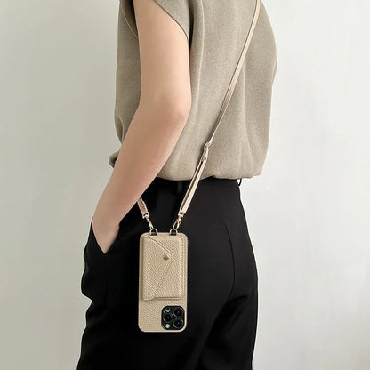 Stylish TanGold Crossbody Companion